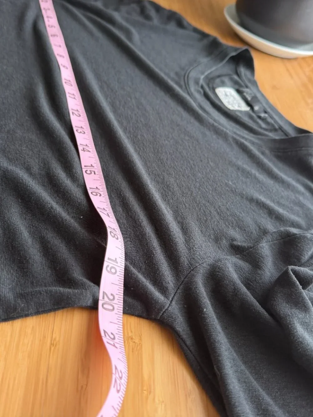 Prana Cozy Up Long Sleeve Crew Charcoal Black Small GUC - Picture 9 of 11